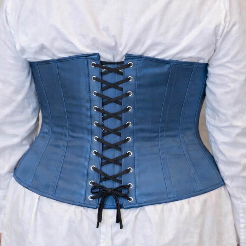 New!  Bound Boutique Satin Corset – XL / 34–38